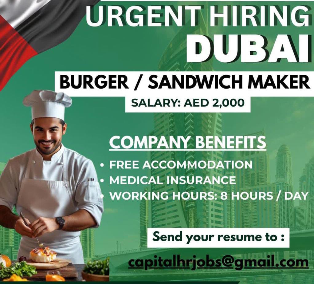 Burger/ Sandwich Maker 🇦🇪 ඩුබායි