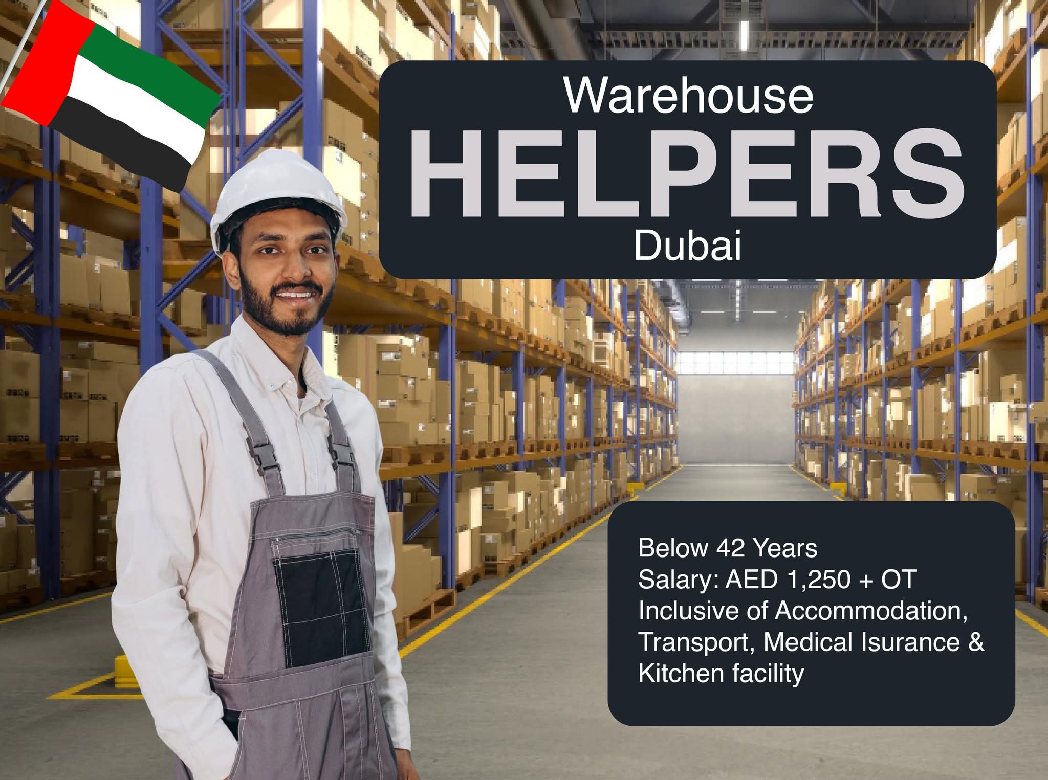 Warehouse Helper 🇦🇪 ඩුබායි