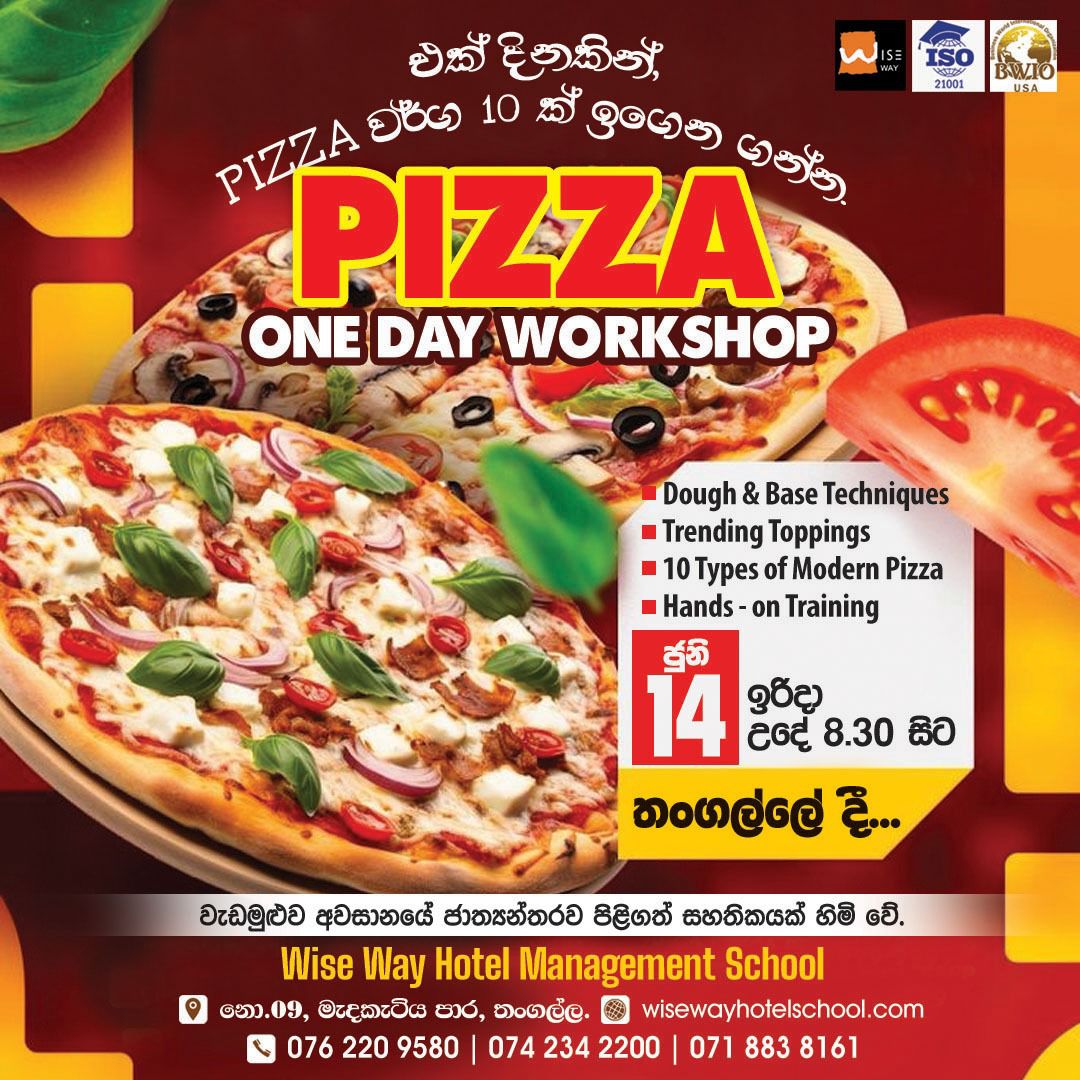PIZZA ONE DAY WORKSHOP 